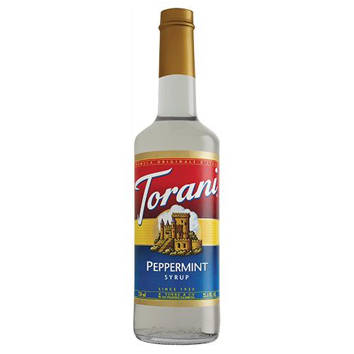 Torani Peppermint Syrup - 750 ml Bottle-Syrups-torani-Restaurant Supply Drop