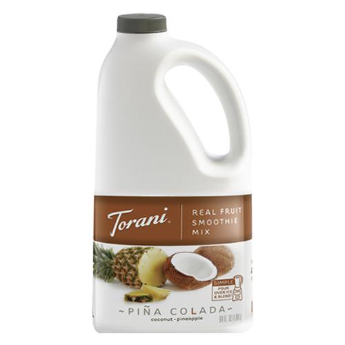 Torani Pina Colada Real Fruit Smoothie Mix (64oz)-Liquid Base & Purees-torani-Restaurant Supply Drop