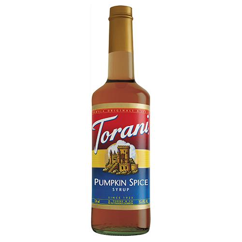 Torani Pumpkin Spice Syrup - 750 ml Bottle-Syrups-torani-Restaurant Supply Drop