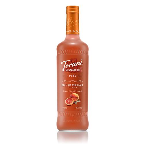 Torani Signature Blood Orange Syrup - 750 ml Bottle-Syrups-torani-Restaurant Supply Drop