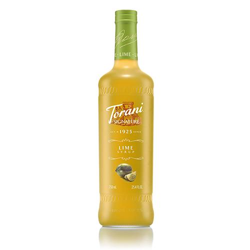 Torani Signature Lime Syrup - 750 ml Bottle-Syrups-torani-Restaurant Supply Drop