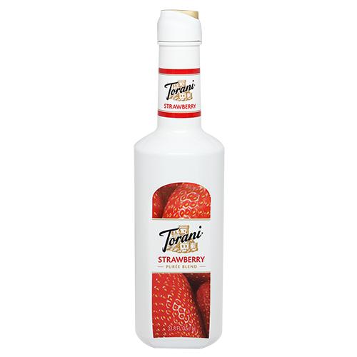 Torani Strawberry Puree Blend (1L)-Liquid Base & Purees-torani-Restaurant Supply Drop