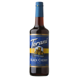 Torani Sugar Free Black Cherry Syrup - 750 ml Bottle-Syrups-torani-Restaurant Supply Drop