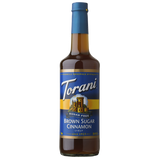Torani Sugar Free Brown Sugar Cinnamon Syrup - 750 ml Bottle-Syrups-torani-Restaurant Supply Drop