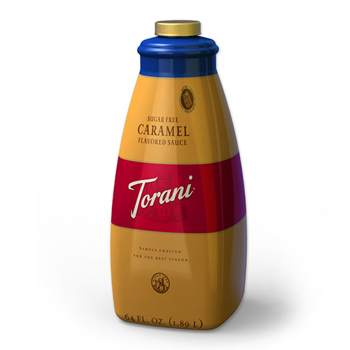 Torani Sugar Free Caramel Sauce (64oz)-Sauces-torani-Restaurant Supply Drop