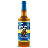 Torani Sugar Free Caramel Syrup - 750 ml Bottle-Syrups-torani-Restaurant Supply Drop