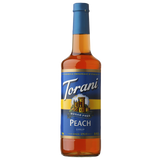 Torani Sugar Free Peach Syrup - 750 ml Bottle-Syrups-torani-Restaurant Supply Drop
