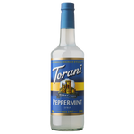 Torani Sugar Free Peppermint Syrup - 750 ml Bottle-Syrups-torani-Restaurant Supply Drop