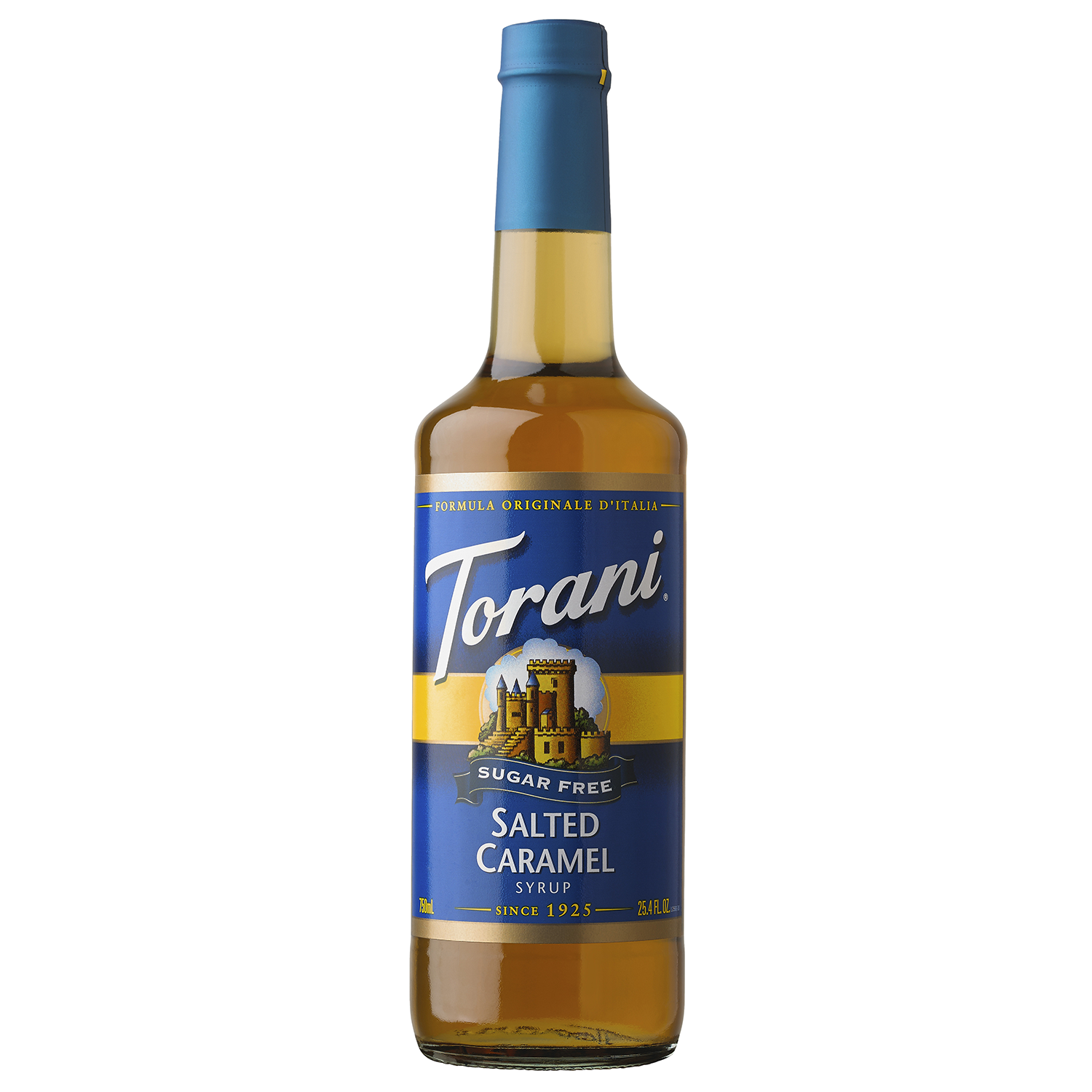 Torani Sugar Free Salted Caramel Syrup - 750 ml Bottle-Syrups-torani-Restaurant Supply Drop
