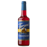 Torani Sugar Free Strawberry Syrup - 750 ml Bottle-Syrups-torani-Restaurant Supply Drop