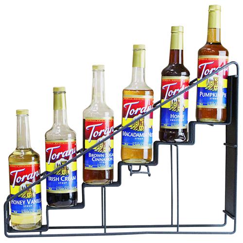 Torani Syrup Wire Rack (6 Bottles)-Syrups-torani-Restaurant Supply Drop