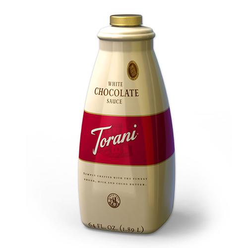 Torani White Chocolate Sauce (64oz)-Sauces-torani-Restaurant Supply Drop