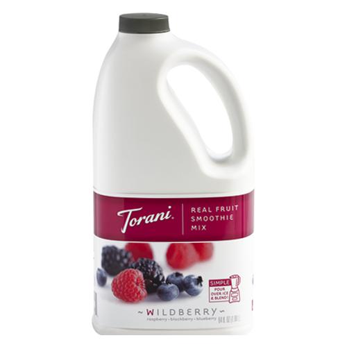 Torani Wildberry Real Fruit Smoothie Mix (64oz)-Liquid Base & Purees-torani-Restaurant Supply Drop