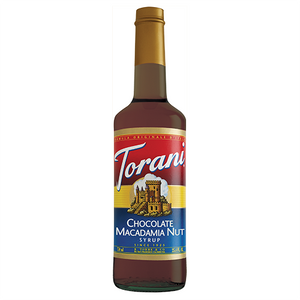 Torani Chocolate Macadamia Nut Syrup - 750 ml Bottle-torani