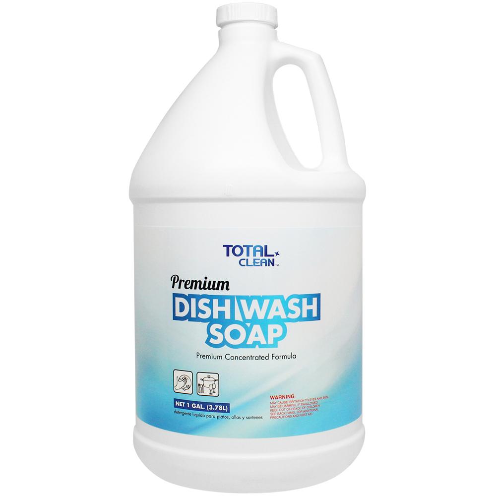 Total Clean Premium Dish Wash Soap (1 gal) - 4 ct-Cleaners-Total Clean-Restaurant Supply Drop