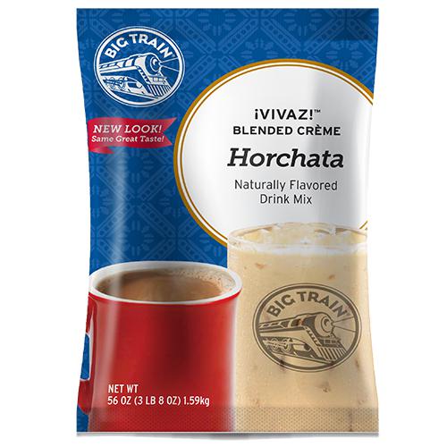 VIVAZ Horchata Mexican Inspired Drink - Big Train Mix - Bag 3.5 pounds-Powdered Base-Big Train-Restaurant Supply Drop