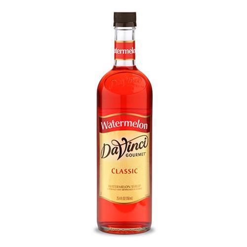 Watermelon DaVinci Syrup Bottle - 750mL-Syrups-DaVinci Gourmet-Restaurant Supply Drop