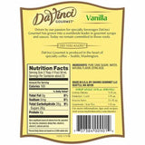 All Natural Vanilla DaVinci Syrup Bottle - 700mL-DaVinci Gourmet