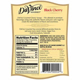 Black Cherry DaVinci Gourmet Syrup Bottle - 750mL-DaVinci Gourmet