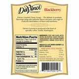 Blackberry DaVinci Syrup Bottle - 750mL-DaVinci Gourmet