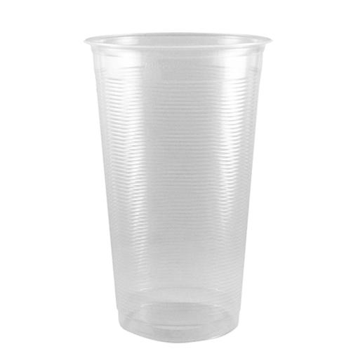 Bubble Tea Cups 24oz PP AO/Flat Rim Ribbed Cold Cups (95mm) - 1,000 count-Karat