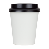 6 oz Disposable Coffee Cups - 6oz Paper Hot Cups - White (70mm) - 1,000 ct-Karat