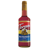Torani Red Raspberry Syrup - 750 ml Bottle-torani