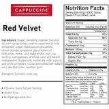 Cappuccine Red Velvet Frappe Mix (3 lbs)-Cappuccine