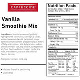 Cappuccine Vanilla Smoothie Mix (3 lbs)-Cappuccine