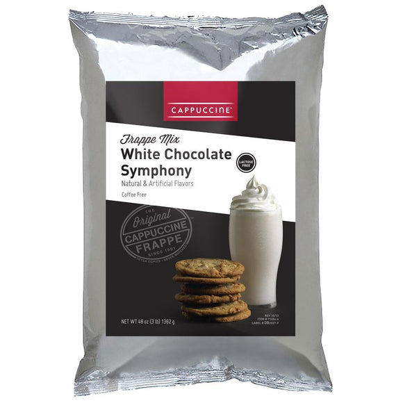 Cappuccine White Chocolate Symphony Frappe Mix (3 lbs)-Cappuccine