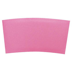 Coffee Sleeves - Traditional Cup Jackets - Pink - 1,000 ct-Karat