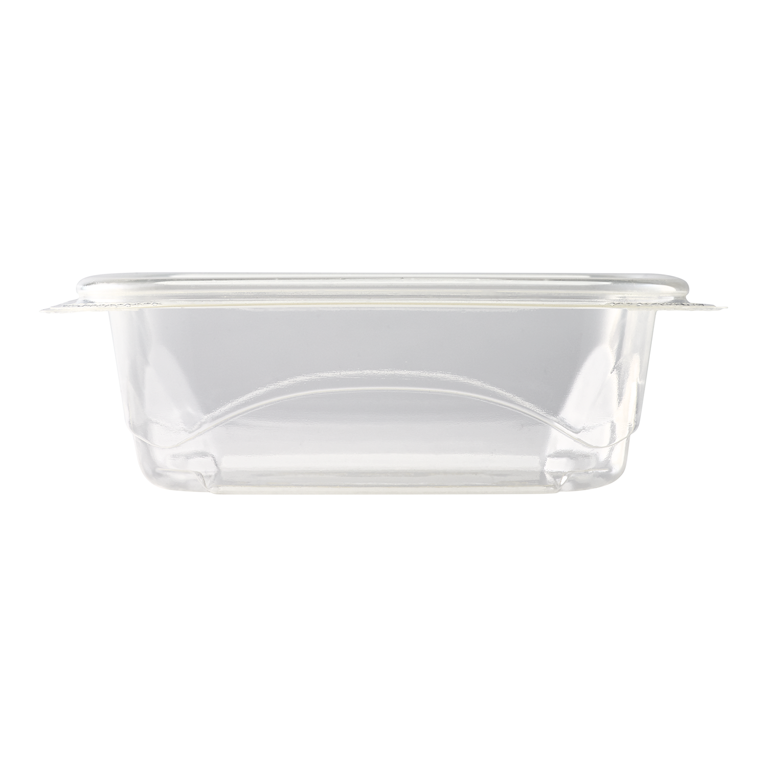100 Pack Clear Plastic Square Hinged Food Container,Disposable