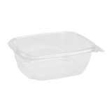 Compostable 32 oz Hinged Deli Containers - Eco-Friendly Oversized Hinged Deli Boxes - 200 count-Karat
