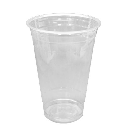 Custom Printed Plastic Cups -- 20oz PET Cold Cups (98mm) - 50,000 ct