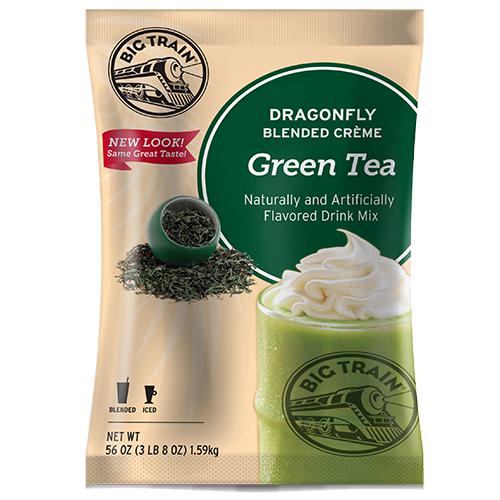 Dragonfly Green Tea Blended Creme Frappe - Big Train Mix - Bag 3.5 pounds-Big Train