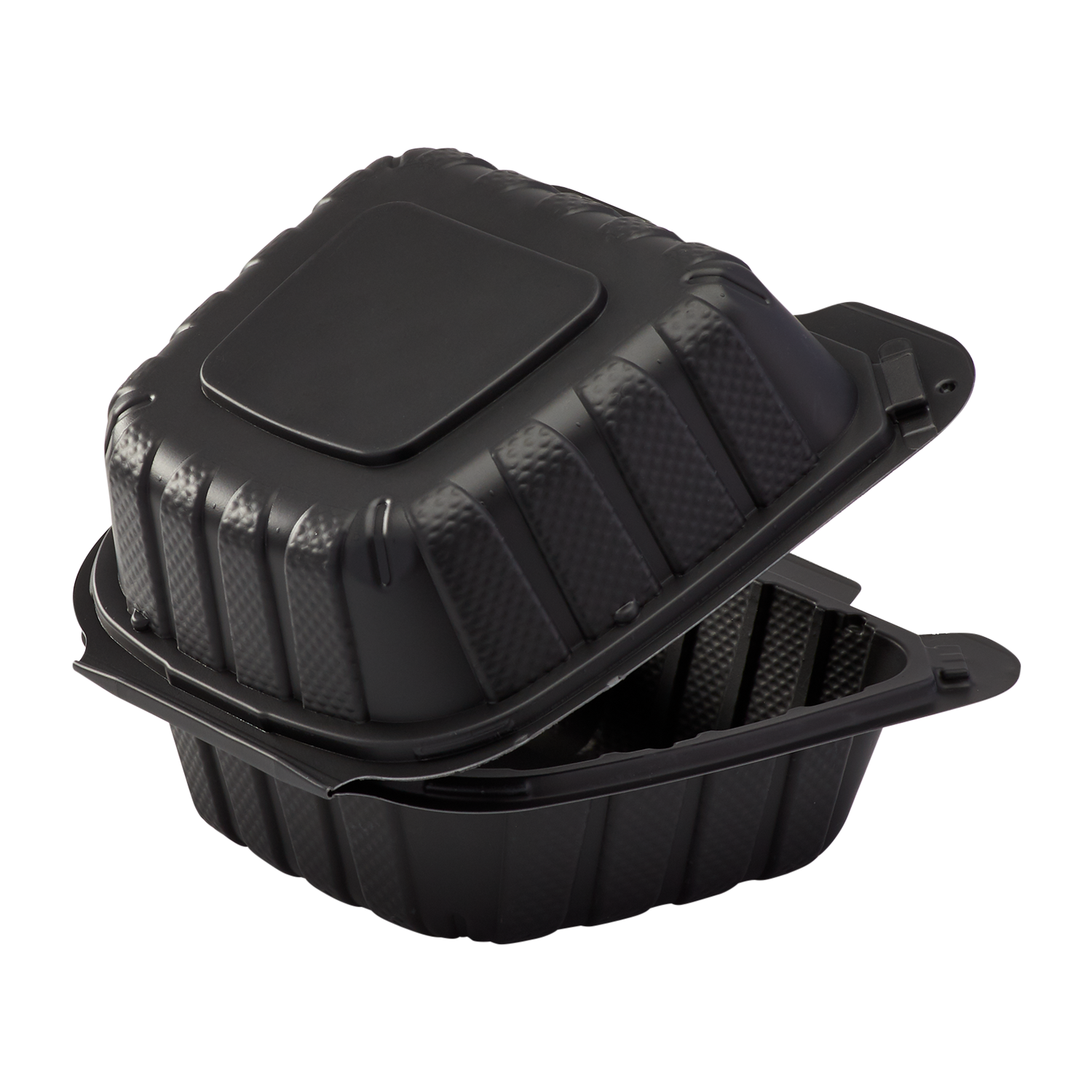 Black Plastic Biodegradable Takeaway Box Inner Tray Plastic Small
