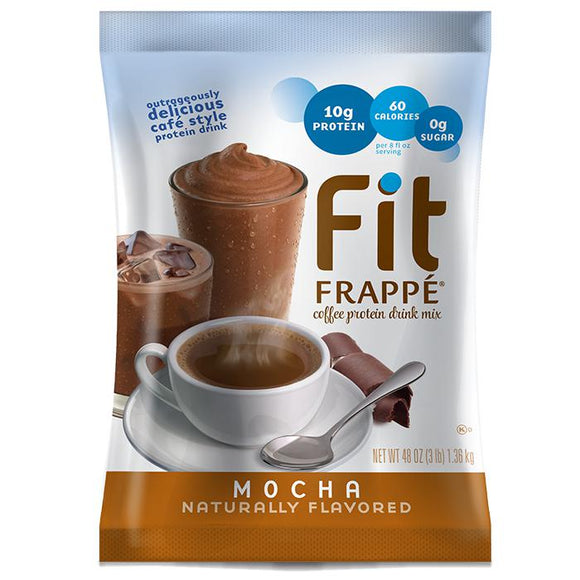 Fit Frappe Protein Drink - Big Train Mix Mocha (3 lbs)-Big Train