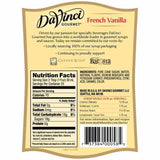 French Vanilla DaVinci Gourmet Syrup Bottle - 750mL-DaVinci Gourmet