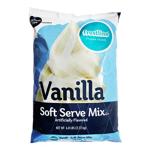 Frostline Vanilla Soft Serve Mix (6 lbs)-Frostline