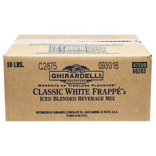 Ghirardelli Classic White Frappe (10 lbs)-Ghirardelli