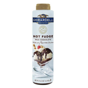 Ghirardelli Milk Chocolate Hot Fudge (23 oz)-Ghirardelli