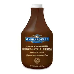 Ghirardelli Sweet Ground Chocolate & Cocoa Sauce (64 fl oz)-Ghirardelli