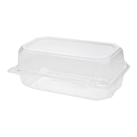 Karat 9x9 Clamshell Take Out Containers [200 Ct] – Crystal Clear PET Food Boxes