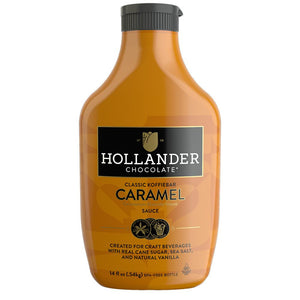 Hollander Classic Koffiebar Caramel Sauce (14 fl oz)-Hollander