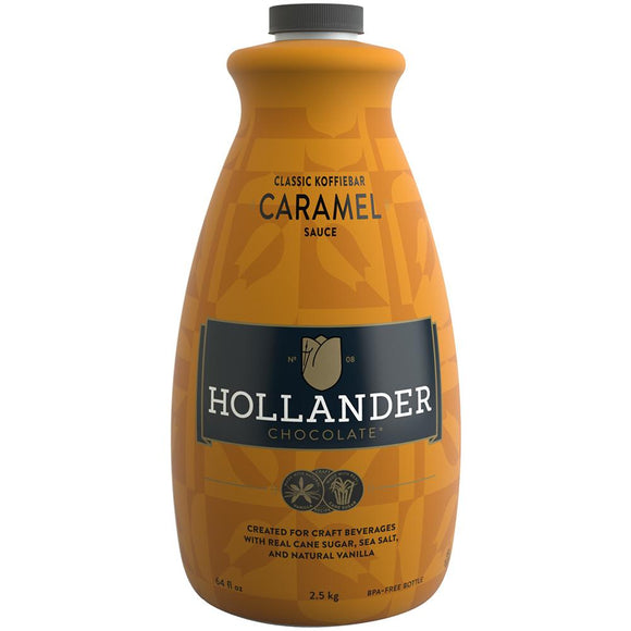 Hollander Classic Koffiebar Caramel Sauce (64 fl oz)-Hollander