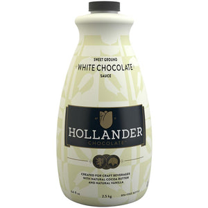 Hollander Sweet Ground White Chocolate Sauce (64 fl oz)-Hollander
