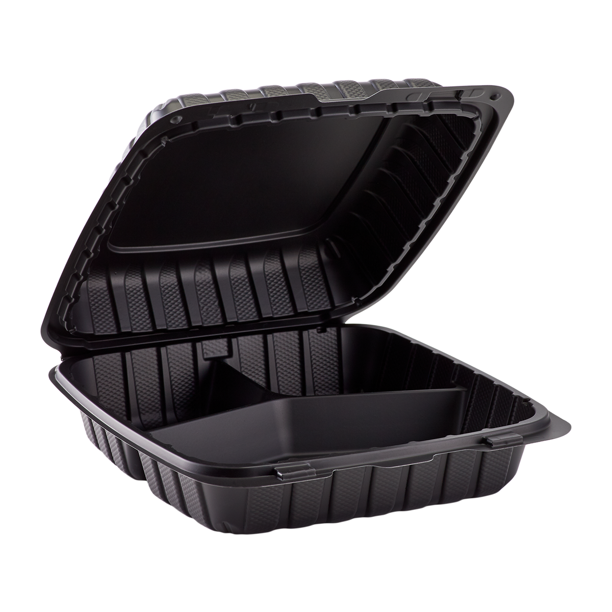 Compartment Takeout Containers Wholesale Jumbo Black Boxes