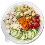 Karat 32oz PET Salad Bowl Lids - 300 ct-Restaurant Supply Drop