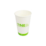 Karat Earth 16oz Eco-Friendly Paper Cold Cups - One Cup, One Earth - 90mm - 1,000 ct-Karat