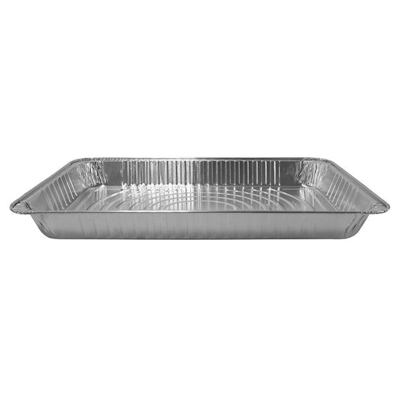 Karat Full Size Standard Aluminum Foil Medium Depth Steam Table Pans-Karat